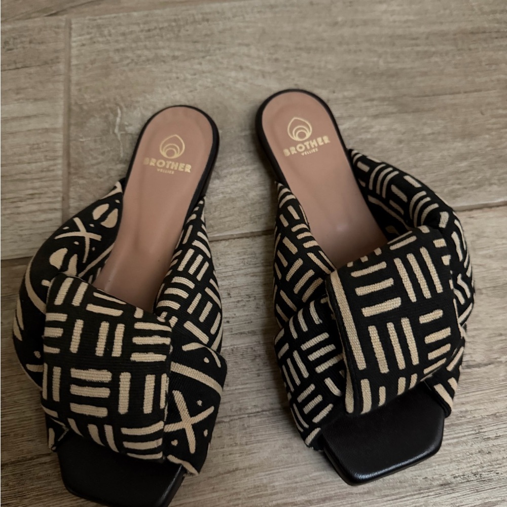 Brother Vellies Togo Knotted Slide Shoes - Picture 4 of 8